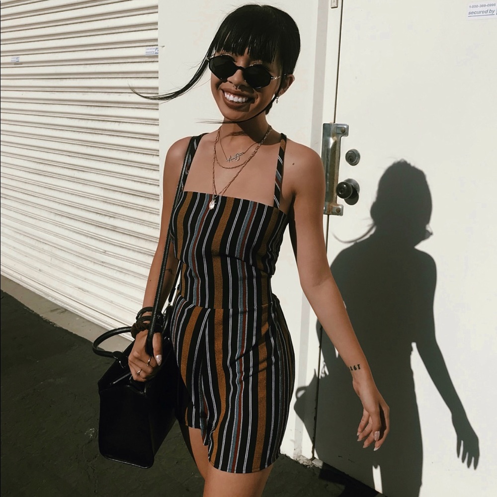 windsor tie up romper